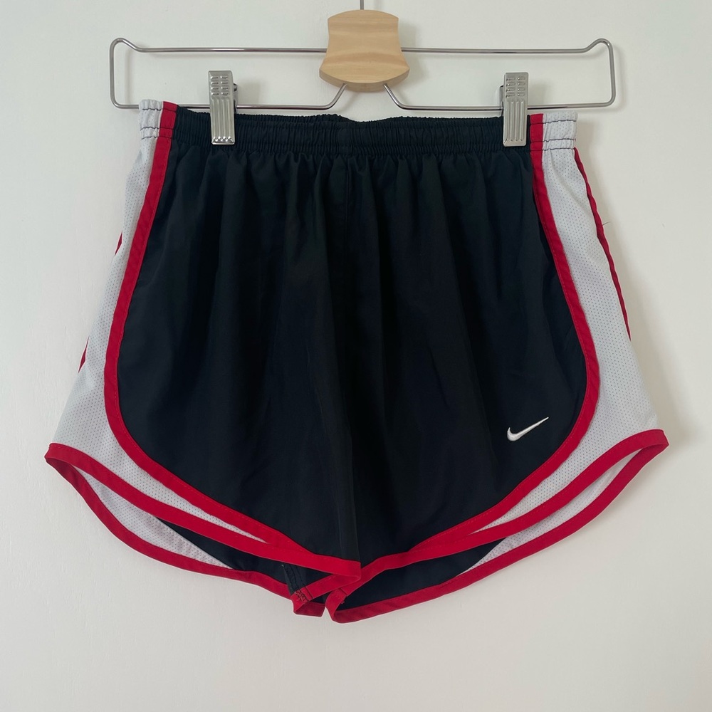Nike Black / Red Athletic Shorts